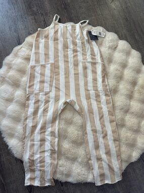 Grayson Threads Kids Romper Jumpsuit Size 6/7 New With Tags Striped Boho